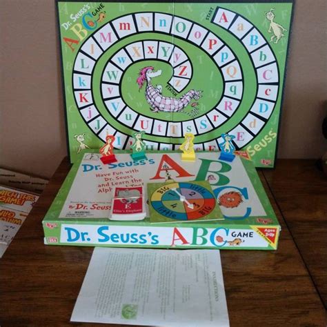 Vintage Dr. Seuss's ABC Game Ages 3 & UP Educational | Etsy