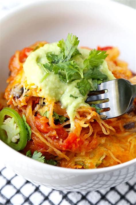 Mexican Spaghetti Squash Casserole | Pickled Plum