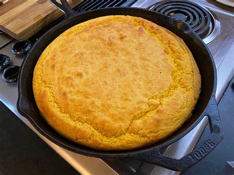 Southern Skillet Cornbread | The Cooking Family