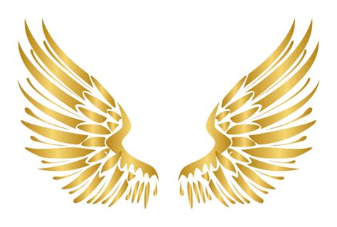 Gold Fairy Wings Png Download Gold Cross With Angel Wings Png Images ...