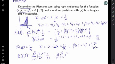 Riemann Sum Examples - YouTube