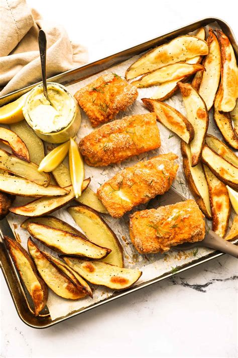 Baked (Crispy!) Gluten Free Fish and Chips - Real Simple Good