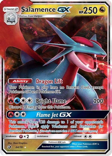 Salamence-GX (Dragon Majesty DRM 44 | m | Pokemon cards charizard, Pokemon, Pokemon pokedex