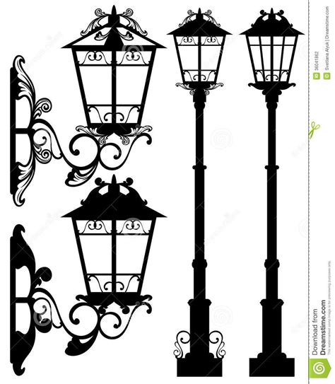 Street Lamp Silhouette at GetDrawings | Free download