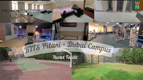 BITS Pilani Dubai Campus Hostel Facilities - YouTube