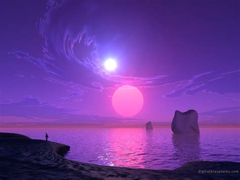 Purple Sky Sunset Purple Background Wallpapers | Purple Background ...