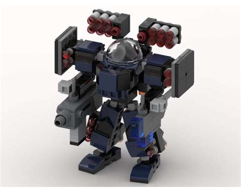 LEGO MOC Battle Mech Suit Type "D" by meregt | Rebrickable - Build with LEGO