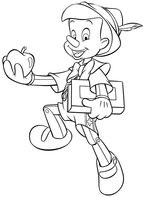 Walt Disney Coloring Pages – Pinocchio - Walt Disney Characters Photo (40244938) - Fanpop