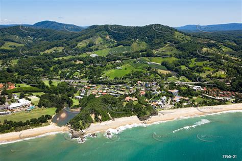 Aerial Photo Sapphire Beach NSW Aerial Photography