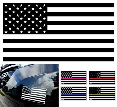 Tactical American Flag Decal