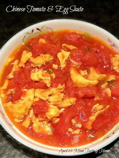 Chinese Tomato and Egg Saute - My Recipe Magic