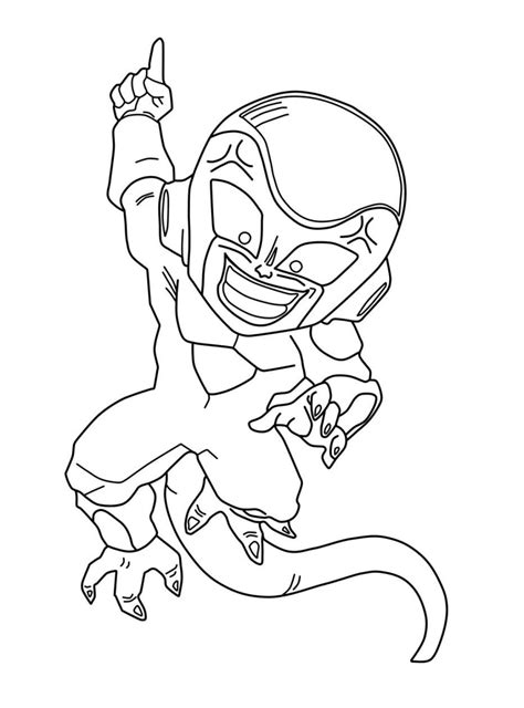 Dragon Ball Frieza Coloring Pages