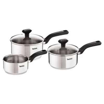 Buy Tefal Comfort Max 3 Piece Induction Saucepan Set from our Saucepan Sets range - Tesco