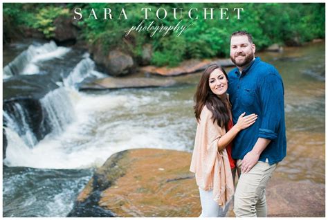 Falls Park Greenville SC Engagement | David + Lisa - saratouchetphotography.com