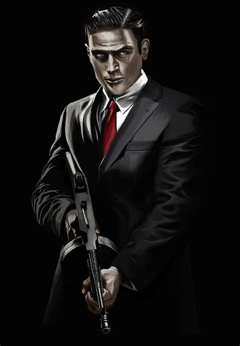 Ilustraciones de Mafia 2. Vito del juego Mafia II de kartjeeva. Todas las cosas, la mafia más ...