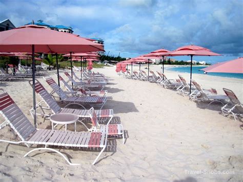 Ocean Club West beach loungers, Grace Bay, Providenciales, Turks and ...