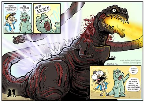 Shin Godzilla's Revenge by DadaHyena on DeviantArt