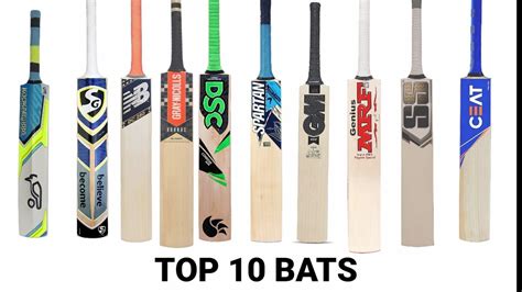 Top 10 Cricket Bats In India | Best Cricket Bat Brands (2021) - YouTube