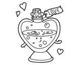 Heart and arrow coloring page - Coloringcrew.com