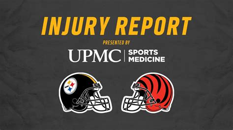 Week 17 Injury Report (Bengals)