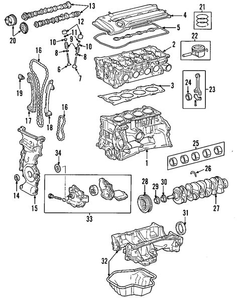 Toyota Rav4 Engine Parts