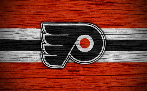 Download wallpapers Philadelphia Flyers, 4k, NHL, hockey club, Eastern Conference, USA, logo ...