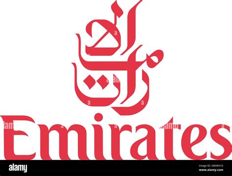 Emirates Airline logo in vector | UAE Stock Vector Image & Art - Alamy