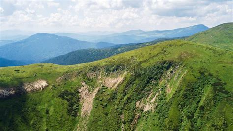 View of the Mountains from a Bird`s Eye View Stock Image - Image of plant, season: 125513667