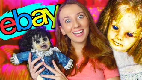 Why would you buy this creepy cursed doll?! | Top 6 Real Haunted Dolls for Sale on eBay Reaction ...