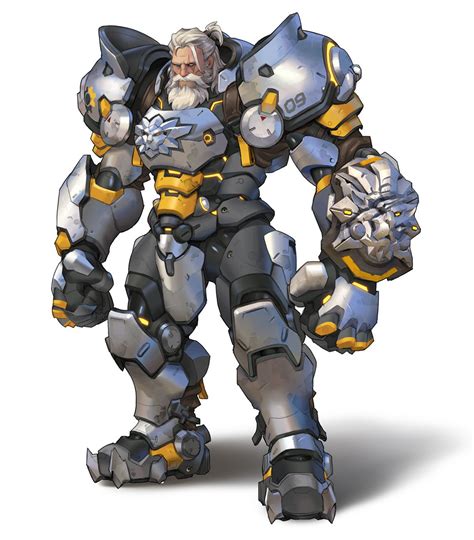 Reinhardt Character Art from Overwatch 2 #art #artwork #gaming # ...