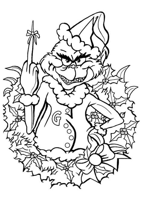 25 How The Grinch Stole Christmas Coloring Pages Printable