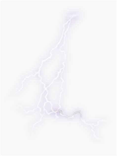 Lightning Png - White Thunder Png, Transparent Png - kindpng