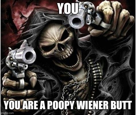 You are a poopy wiener butt - Imgflip