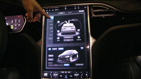 Tesla Model X screen explained - YouTube