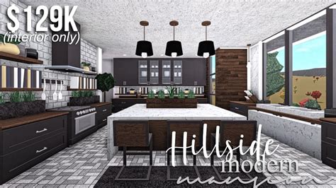 Hillside Mansion Part Interior Roblox Bloxburg | My XXX Hot Girl