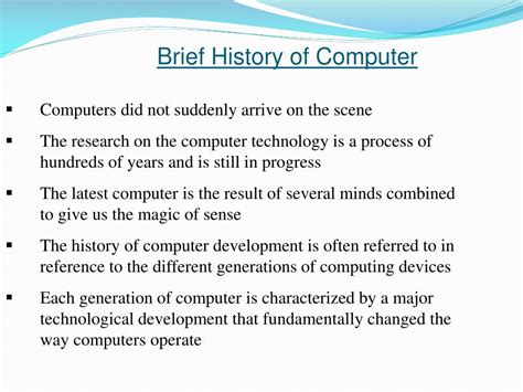 PPT - Introduction to Computer PowerPoint Presentation, free download - ID:6460588