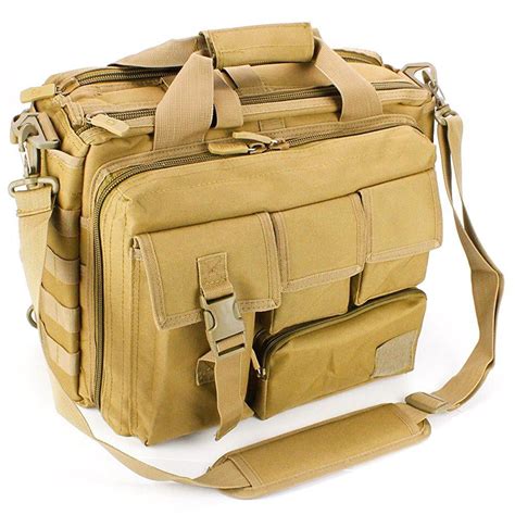 GES - ges multifunction mens outdoor tactical nylon shoulder laptop ...