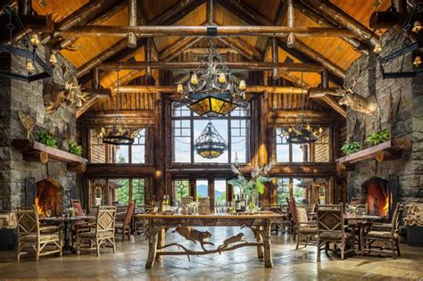 hunting lodge - Google Search in 2020 | Cozy restaurant, Lake placid restaurants, Lake placid