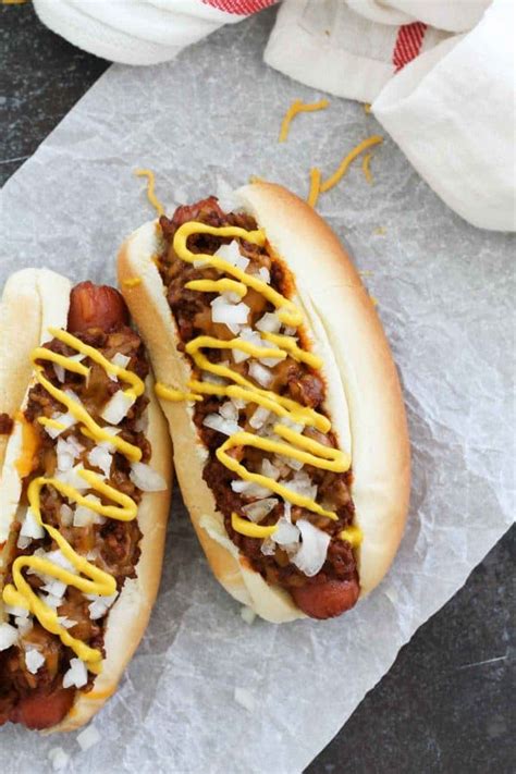 Detroit Style Coney Island Hot Dog Recipe | Dandk Organizer