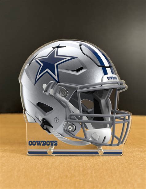 NFL Dallas Cowboys Acrylic Speed Helmet Standee – UPI Marketing, Inc.