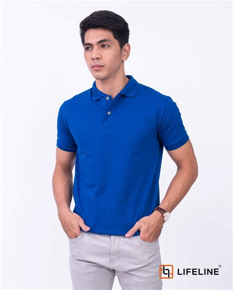 Lifeline Men's Poloshirt (Royal Blue) For Sale - Lifeline Shirts