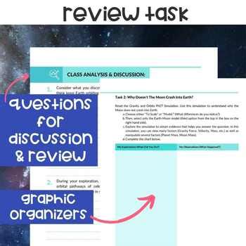 Orbital Motion, Gravity & Earth’s Moon - Simulation Exploration & CER