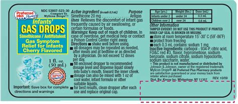 Infants Gas Drops Information, Side Effects, Warnings and Recalls