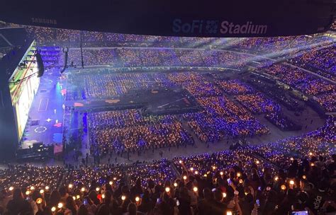 BTS fans paint LA purple at first in-person concert in 2 years