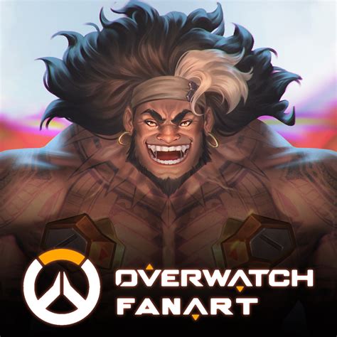 ArtStation - Overwatch 2: Mauga Fanart