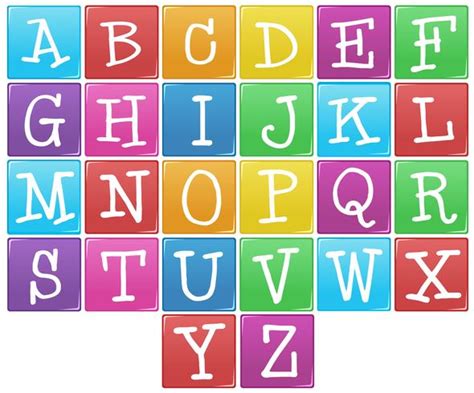 English alphabet from a to z 418077 Vector Art at Vecteezy