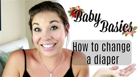 How to change a Diaper? Tips and Tricks!! - YouTube