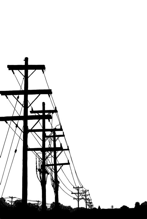 PowerLines Beta Five | Pole art, Urban sketching, Art painting