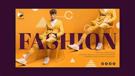 Free PSD | Fashion clothes banner template