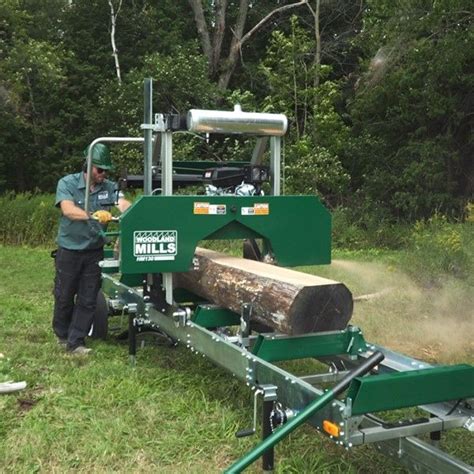 The HM130 Woodlander™ XL is the perfect combination for sawyers who require big log milling ...